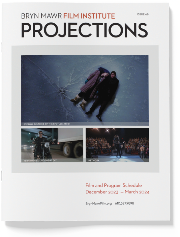 cover of BMFI's quarterly magazine, Projections 68, December 2023 – March 2024