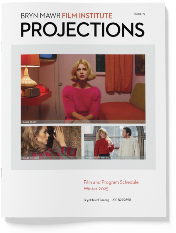 the cover of BMFI's Winter 2025 Programming Magazine, Projections