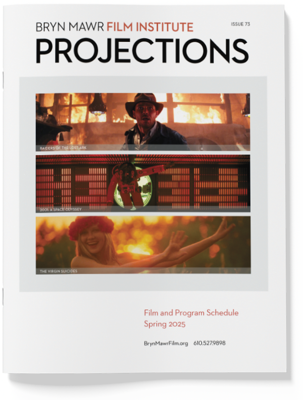 the cover of BMFI's Winter 2025 Programming Magazine, Projections