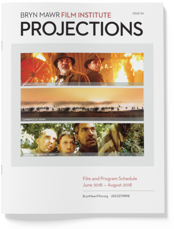 cover of BMFI's quarterly programming magazine, Projections