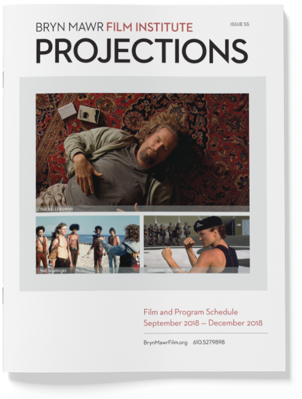 cover of BMFI's quarterly programming magazine, Projections