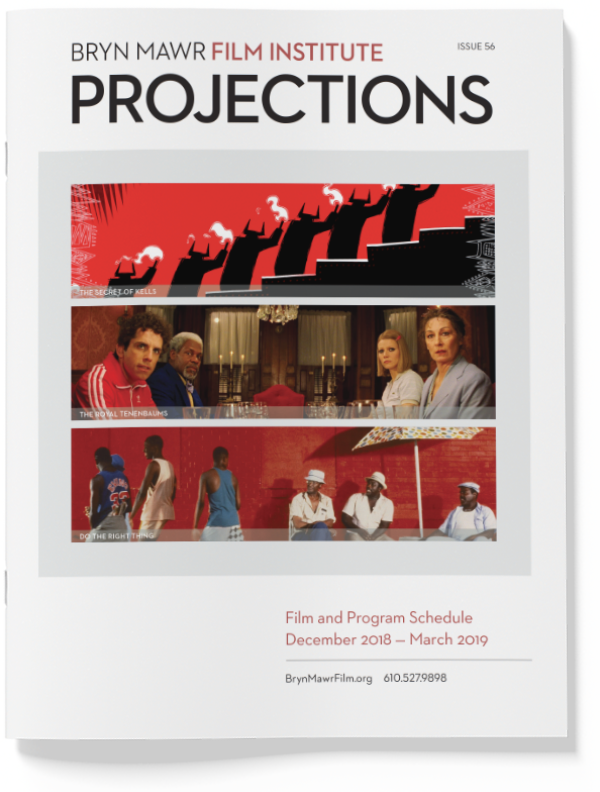 cover of BMFI's quarterly programming magazine, Projections