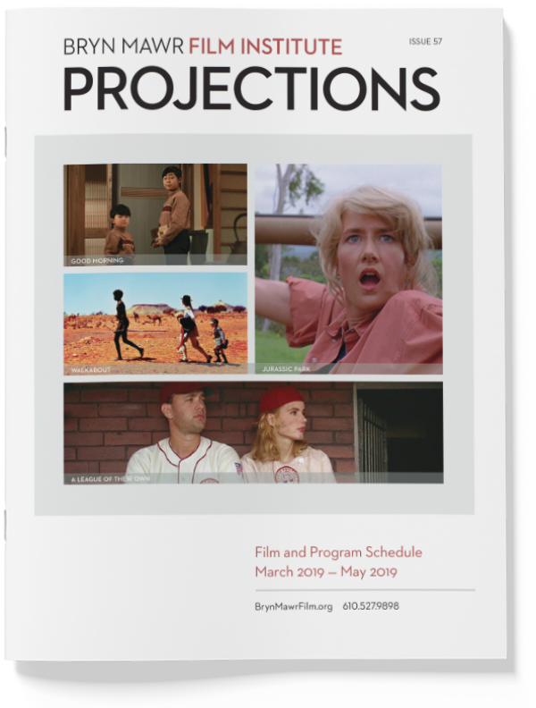 cover of BMFI's quarterly programming magazine, Projections