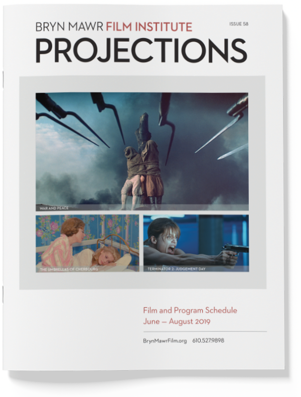 cover of BMFI's quarterly programming magazine, Projections