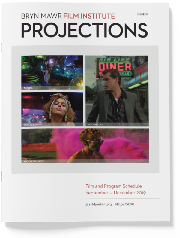 cover of BMFI's quarterly programming magazine, Projections